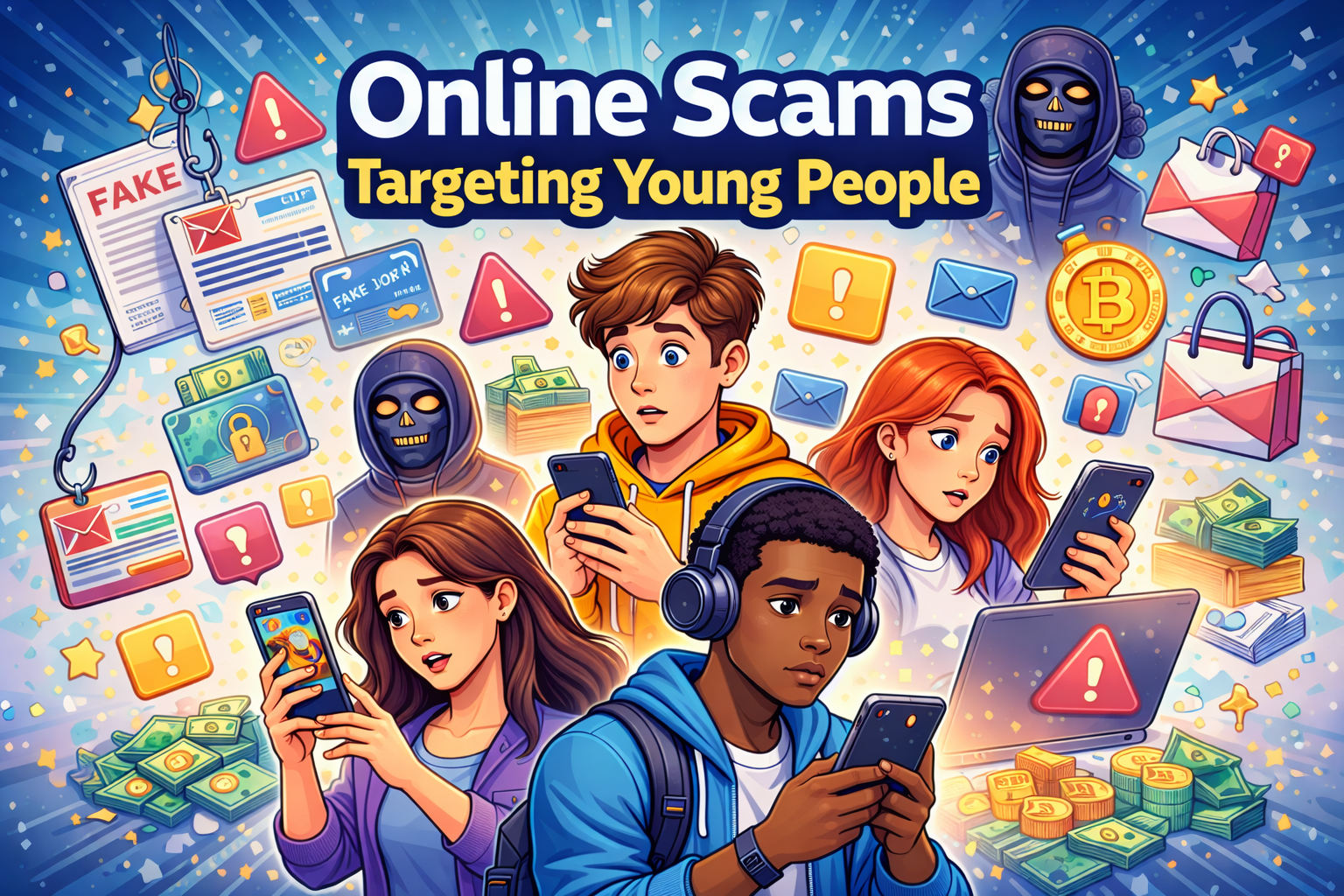 online scams targeting young people guide